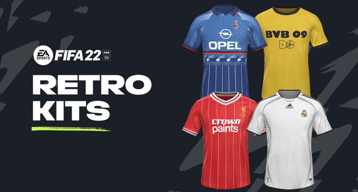 FIFA 22: arrivano nuovi Kit Retro per Milan, Inter e altre squadre iconiche  thumbnail