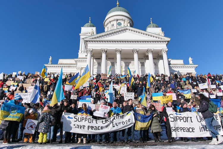 manifestazione ucraina