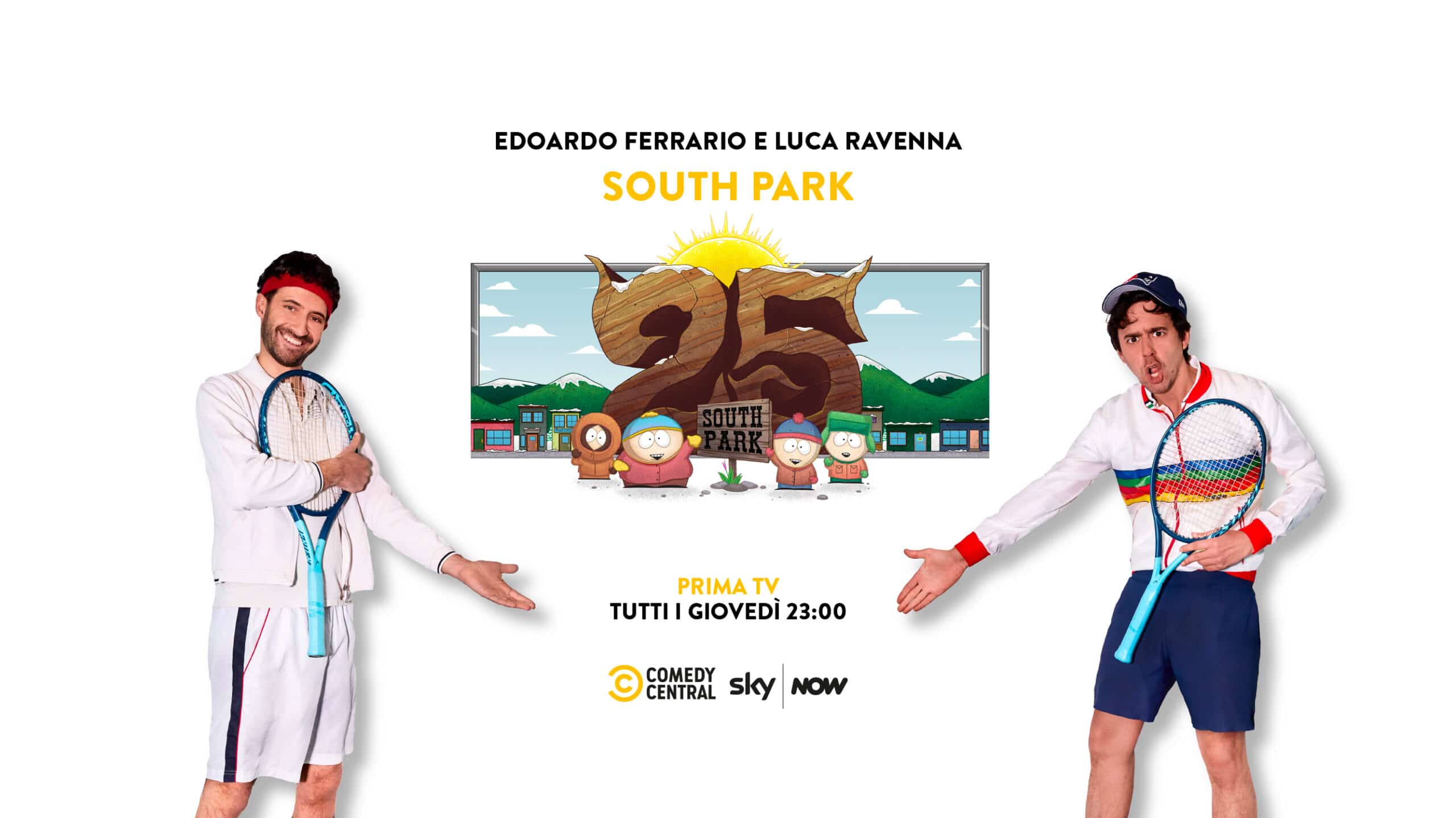 South Park: Luca Ravenna ed Edoardo Ferrario diventano testimonial thumbnail