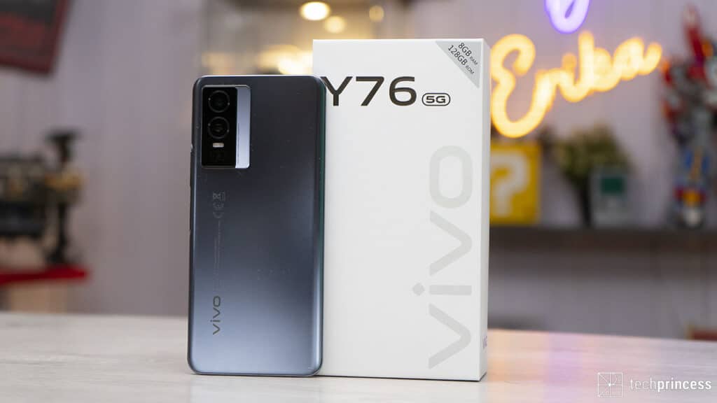 Vivo Y76 5G recensione design