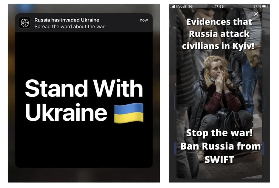 ucraina russia app reface informazioni conflitto-min