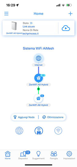 ASUS ZenWiFi AX Hybrid recensioni app ASUS Router