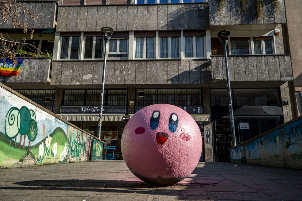 Kirby e la street art di Pao 2