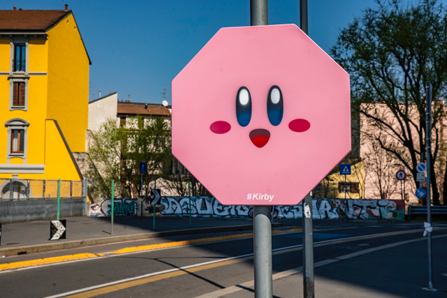 Kirby e la street art di Pao 3