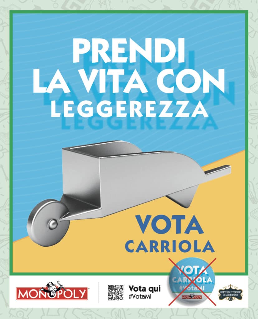Monopoly Vota CARRIOLA Poster