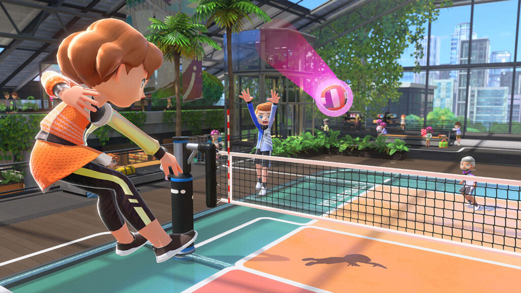 Nintendo switch Sports anteprima pallavolo