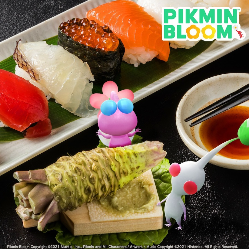 Pikmin Bloom sushi 2