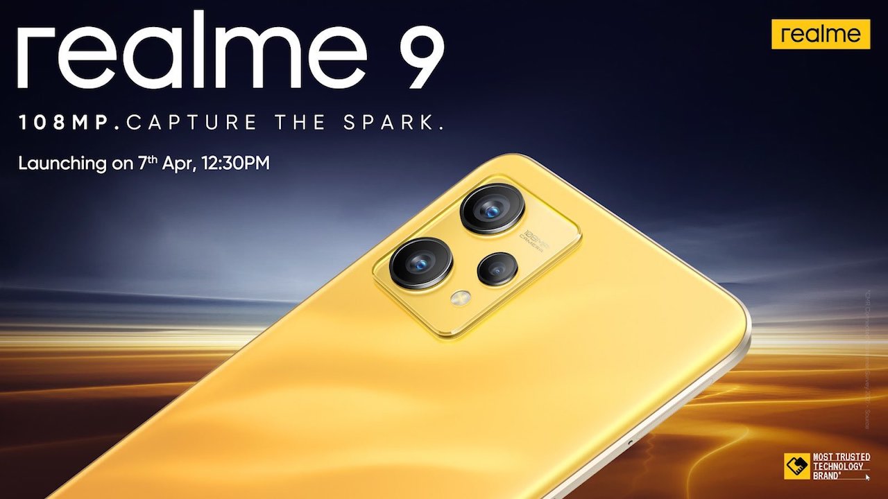 Il nuovo Realme 9 4G sarà lanciato il 7 Aprile thumbnail