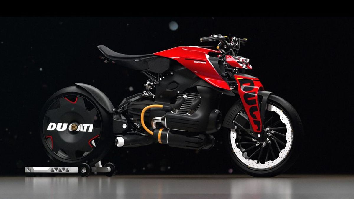 Ducati Ghost: ecco il concept di moto ibrida secondo Daniel Kemnitz thumbnail