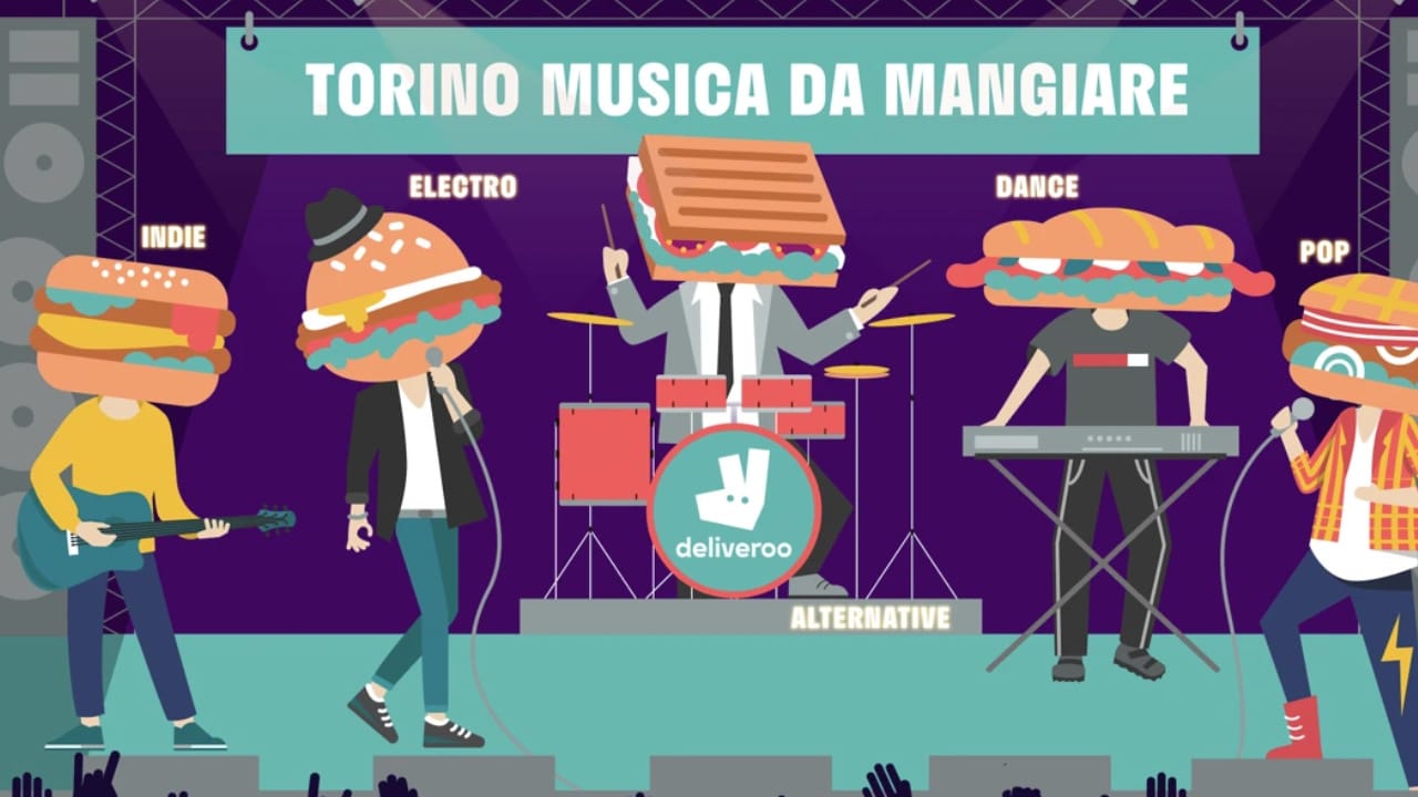 Deliveroo celebra la città di Torino in occasione dell'Eurovision thumbnail