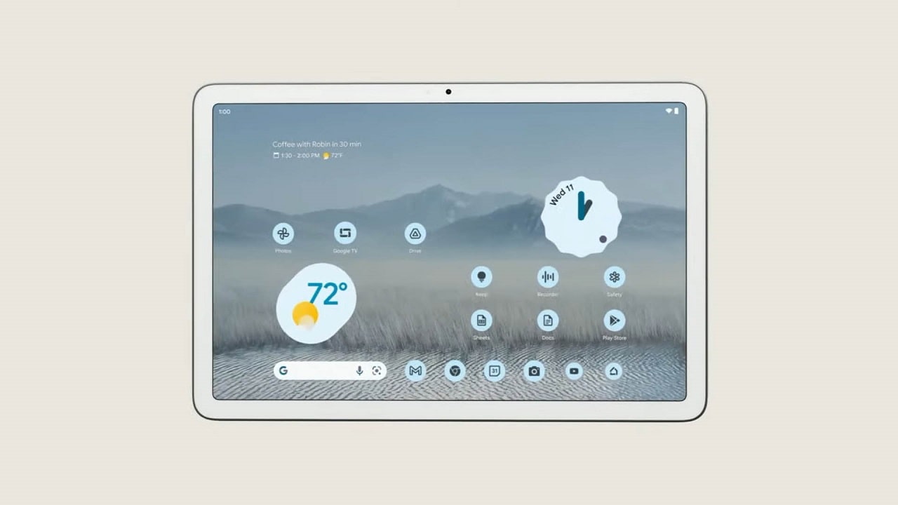 Svelate le caratteristiche del tablet Google Pixel thumbnail