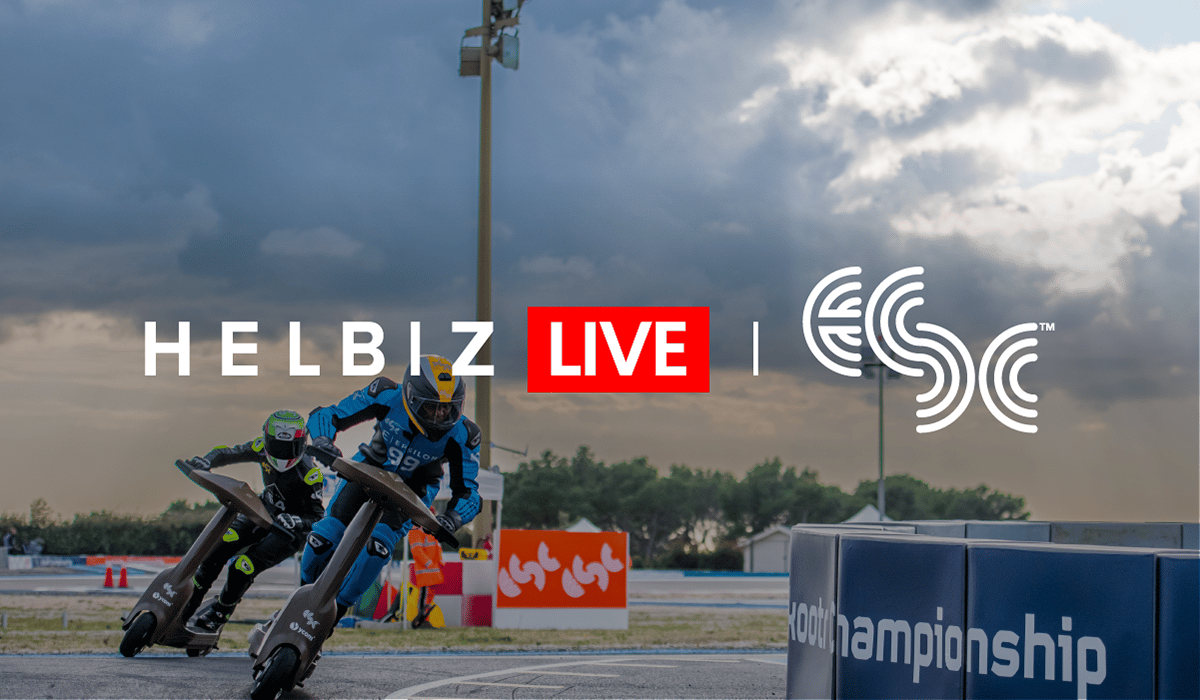 Helbiz Live trasmetterà l’eSkootr Championship: il primo campionato di monopattini al mondo thumbnail