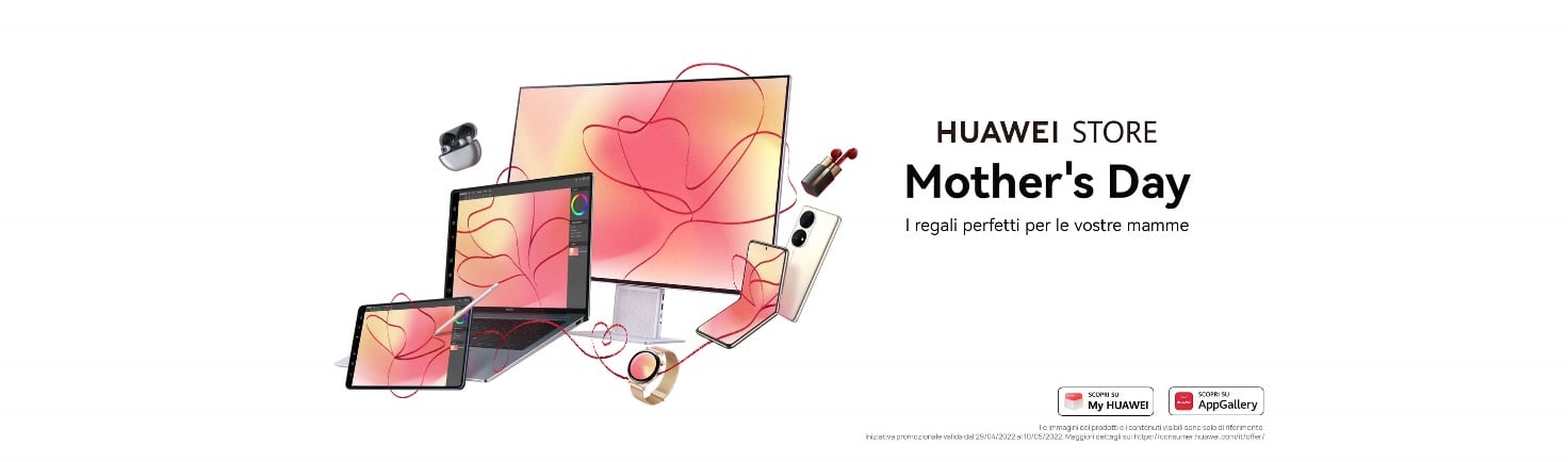 Le promozioni Huawei in occasione della Festa della Mamma thumbnail
