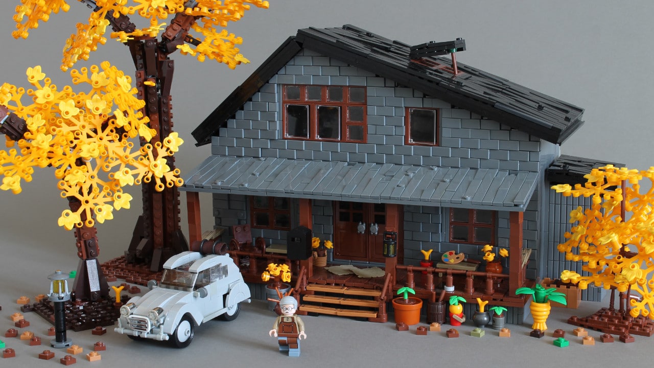 La casa di Hayao Miazaki e la sua Nibariki in mattoncini LEGO - L'opera di Andrea Lattanzio thumbnail