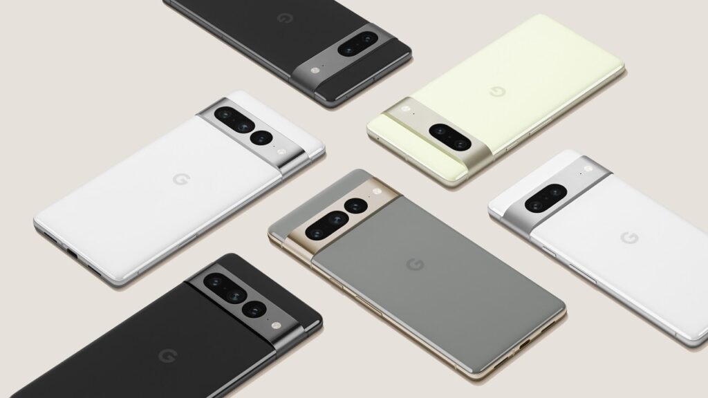 Pixel 7 and Pixel 7 Pro Family min