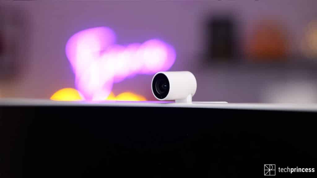 Samsung Smart Monitor M8 recensione webcam