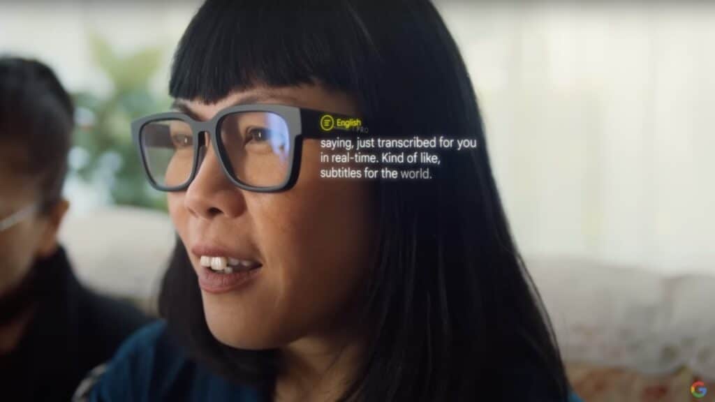 occhiali smart Google