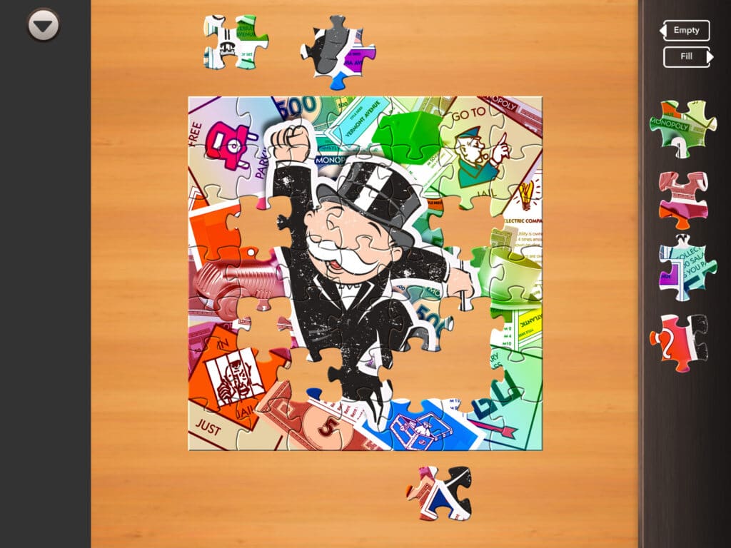 Jigsaw Puzzle Gameplay Monopoly 01