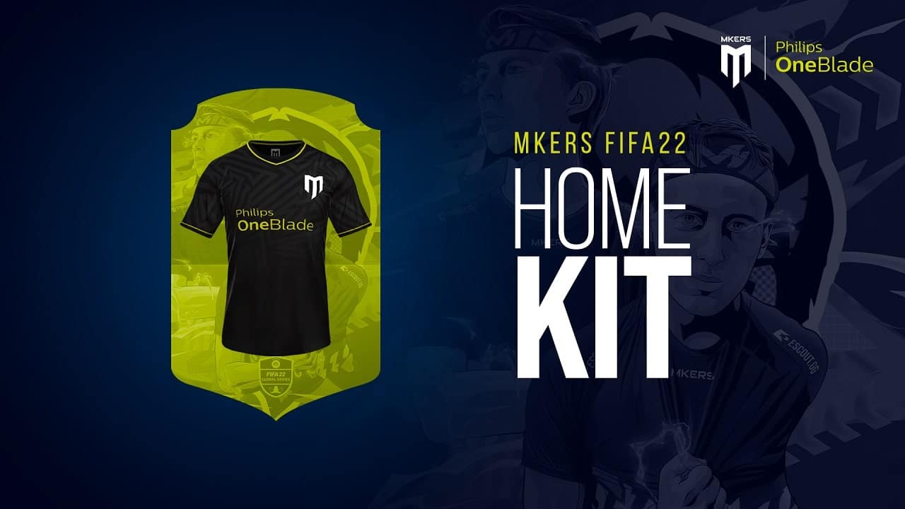 Philips OneBlade sponsor del team di FIFA 22 di Mkers, ecco la jersey in-game thumbnail
