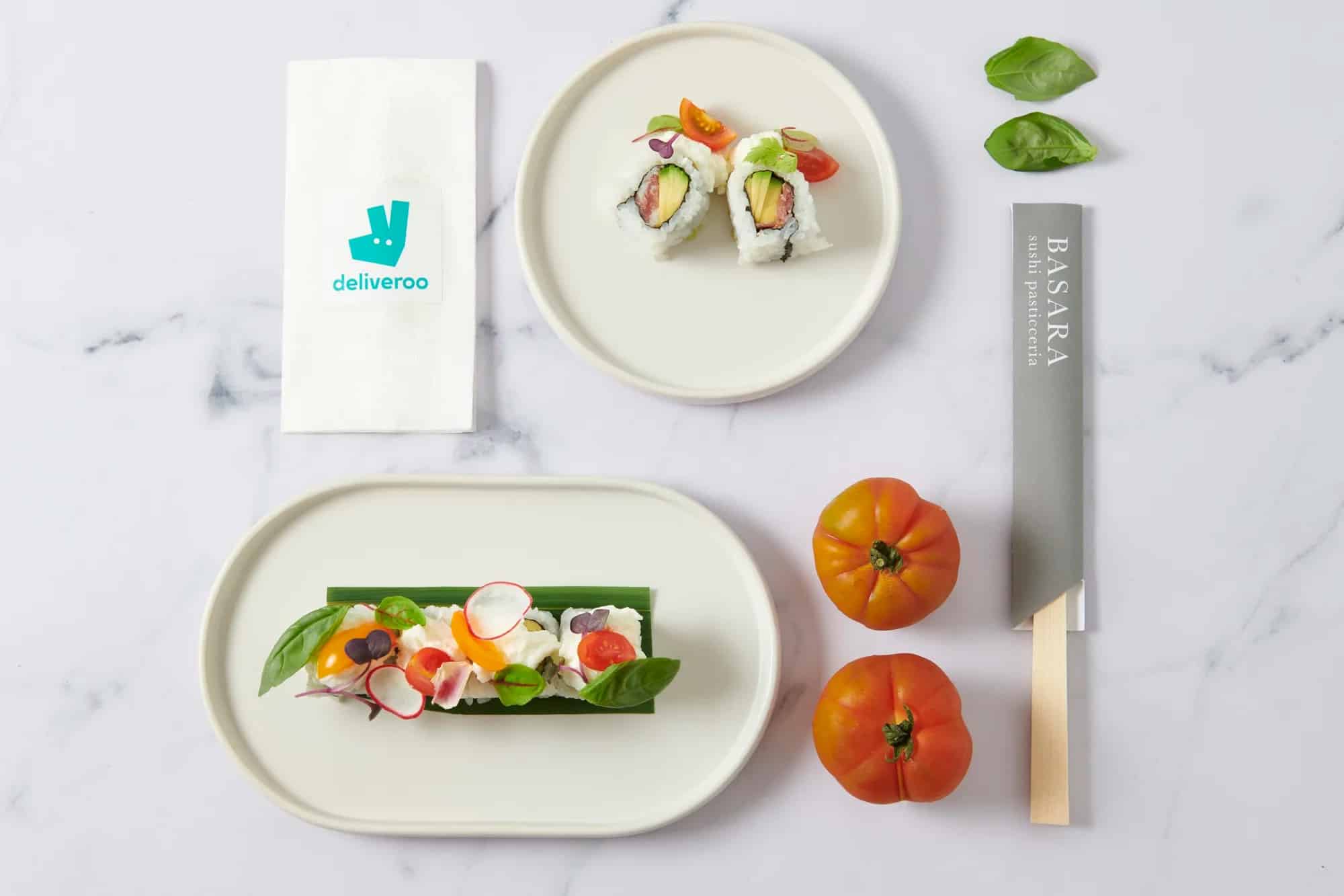 Deliveroo celebra l'lnternational Sushi Day con l'uramaki caprese thumbnail