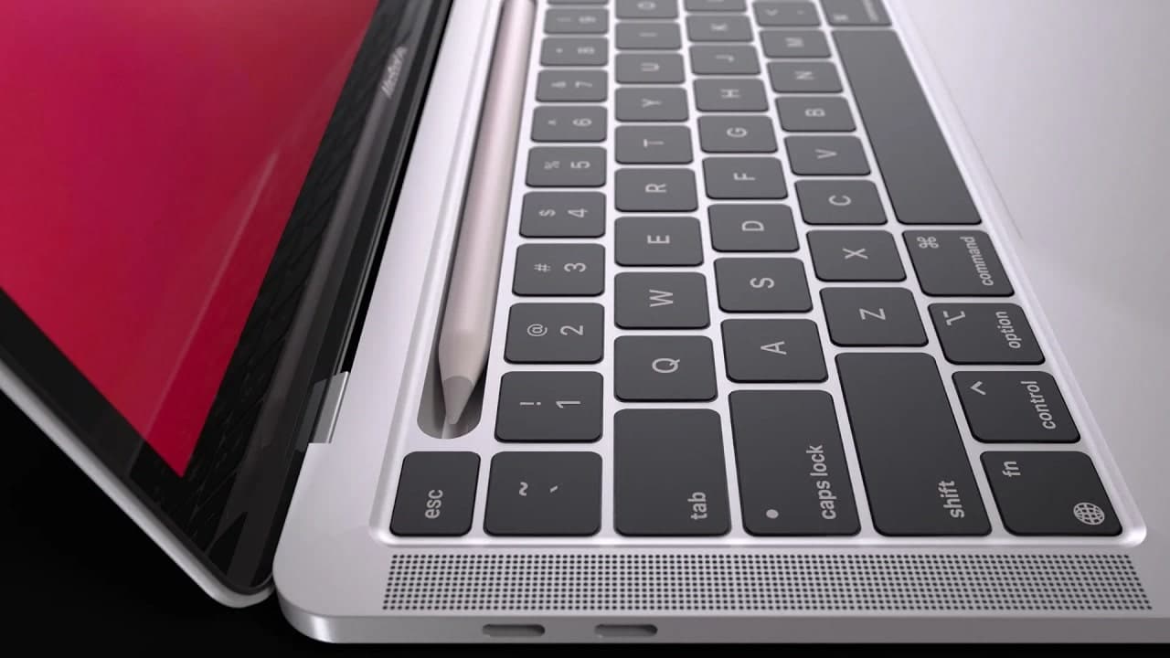Apple Pencil prende il posto della Touch Bar su MacBook thumbnail