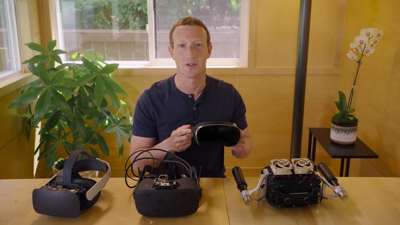 Zuckerberg mostra tre prototipi di visori per il metaverso thumbnail