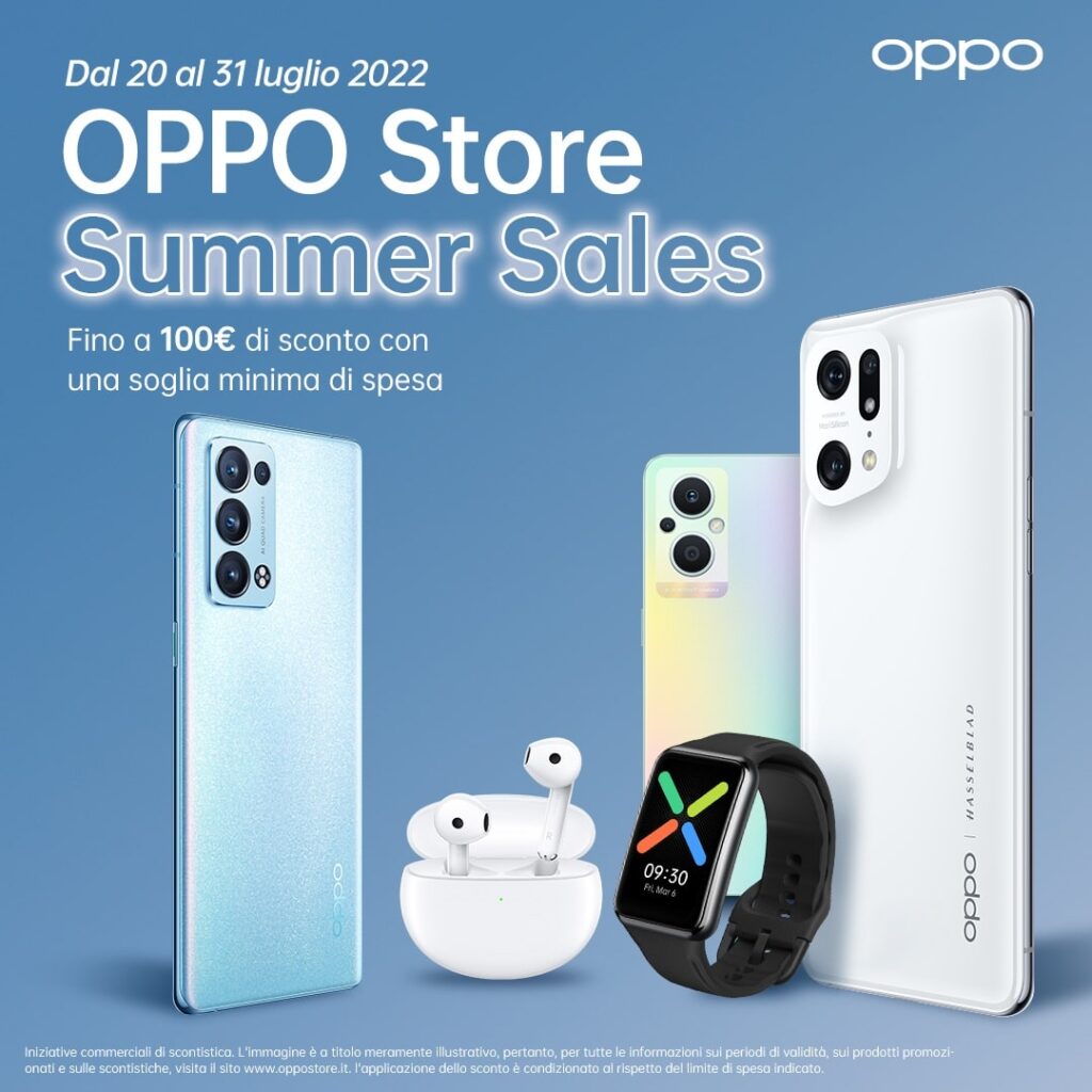 OPPO Store Summer Sales sconti min