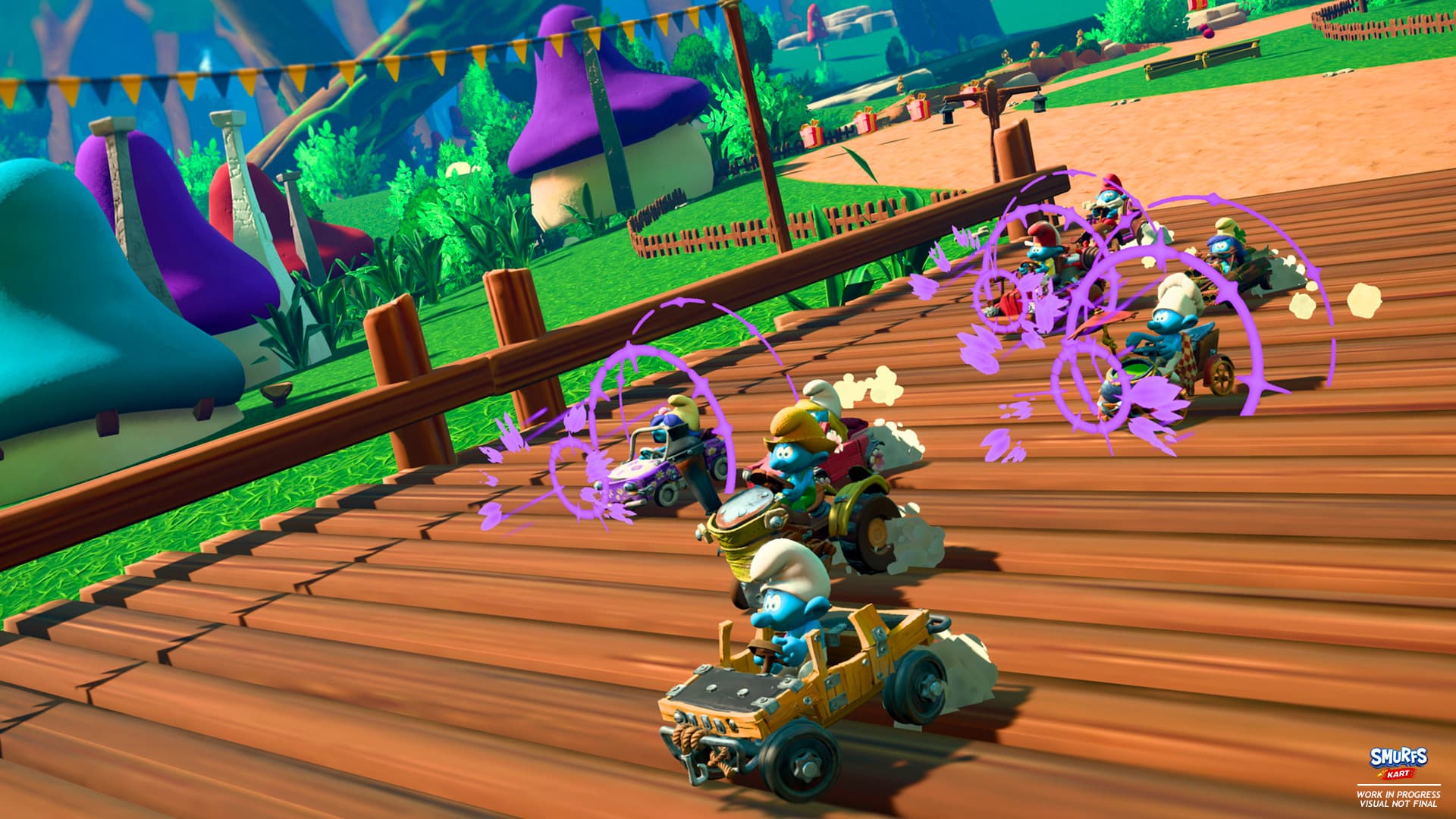 Smurfs Kart: il nuovo videogioco di corse dei Puffi si mostra nelle prime immagini ufficiali thumbnail