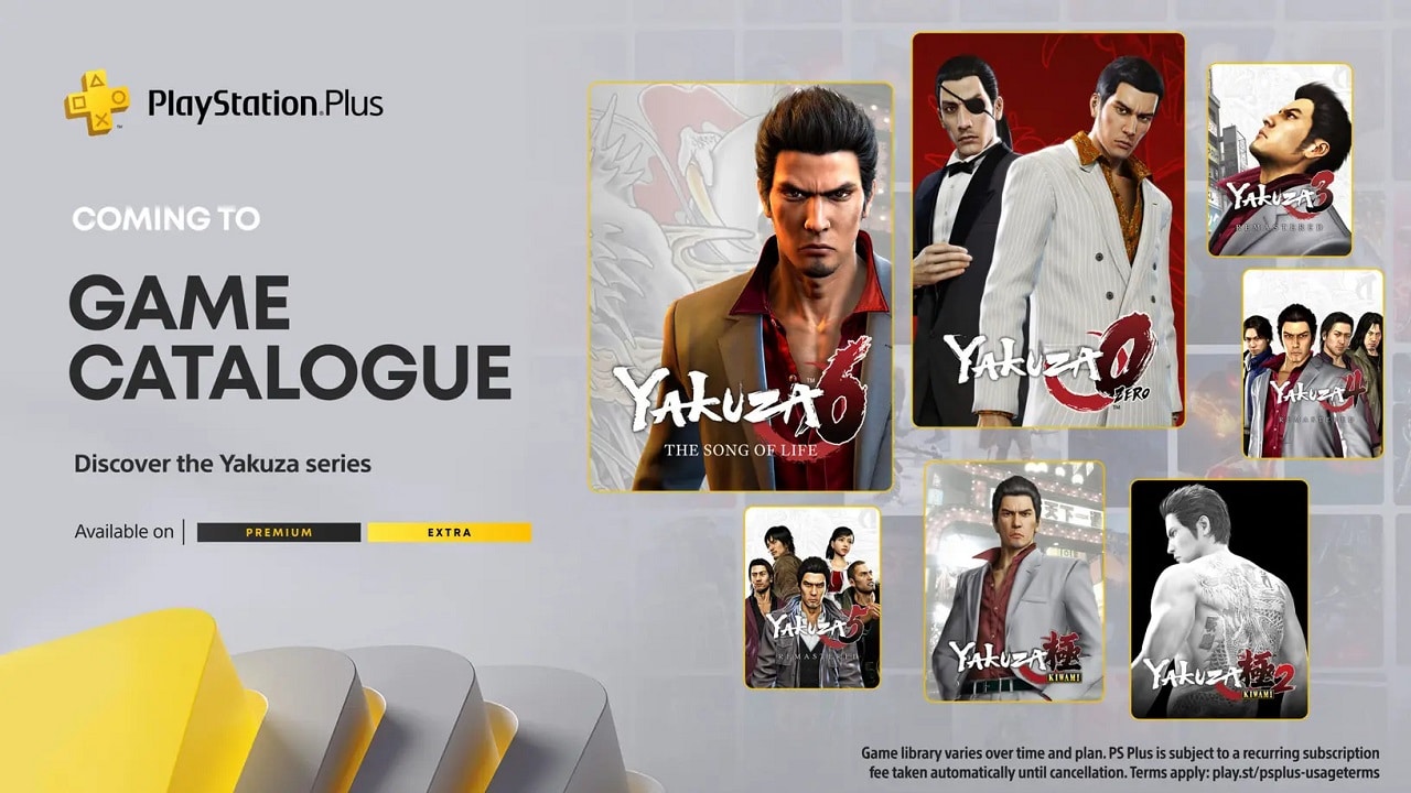 8 titoli di Yakuza arrivano su PlayStation Plus nel 2022 thumbnail