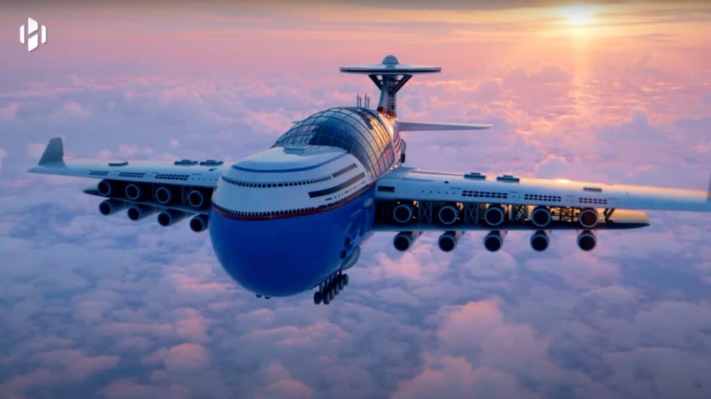 aereo hotel di lusso sky cruise