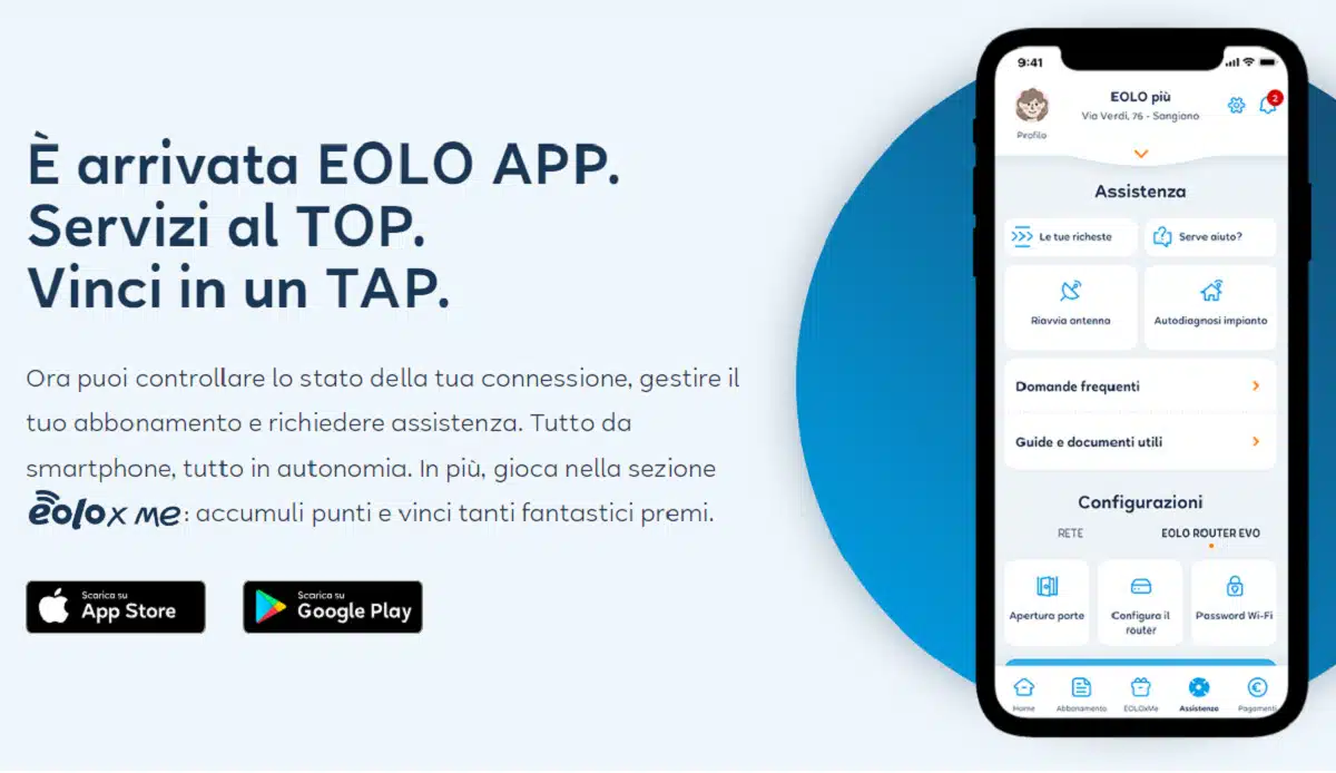 EOLO mette a disposizione dei suoi clienti una nuova app ufficiale, già disponibile su Android ed iOS thumbnail