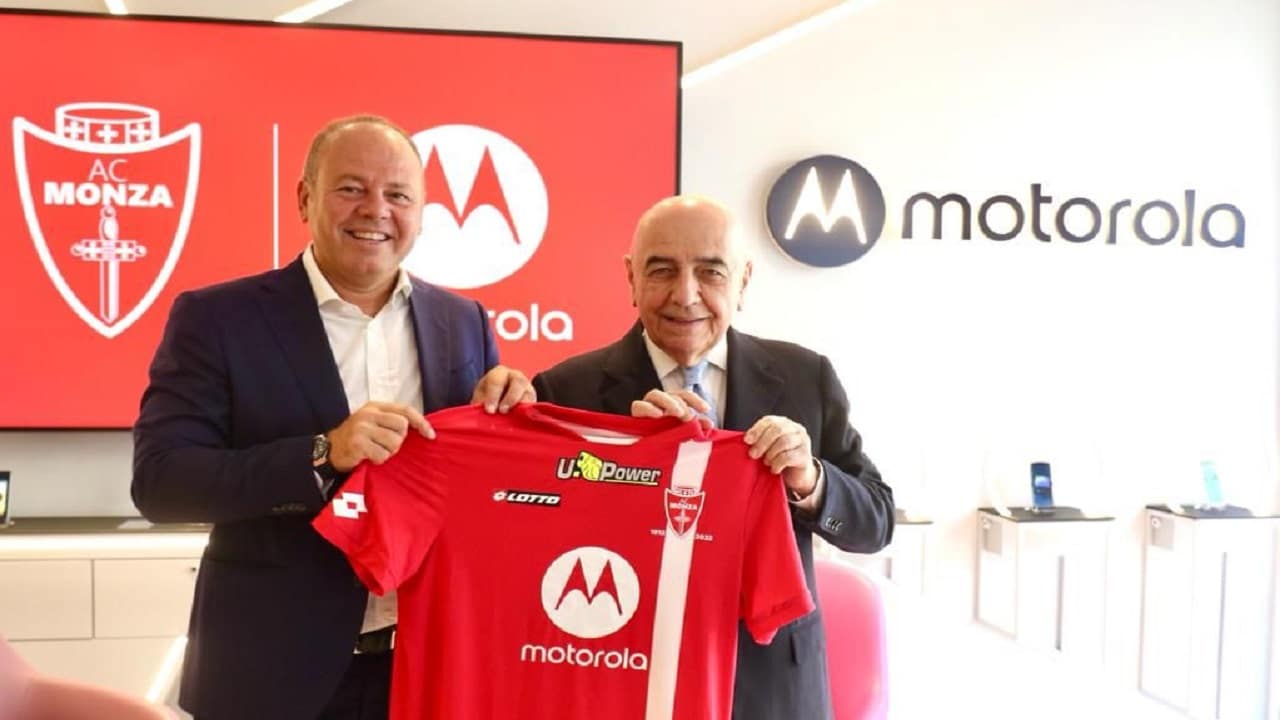 Motorola è il nuovo sponsor ufficiale dell'AC Monza thumbnail
