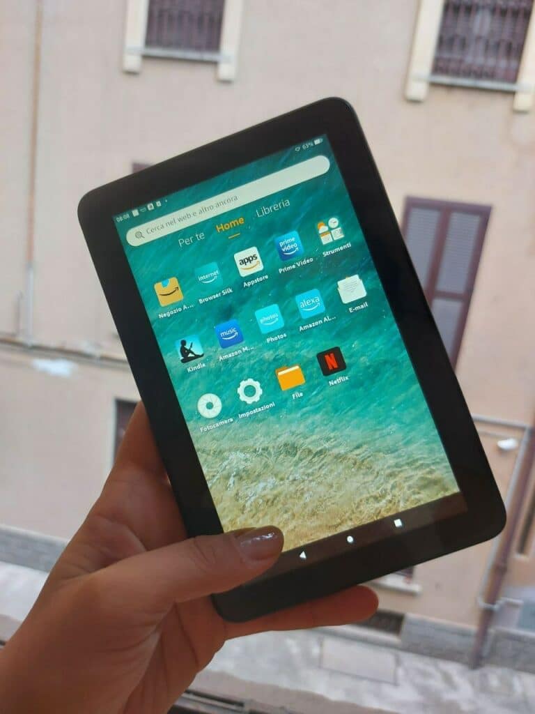 tablet fire 7 recensione