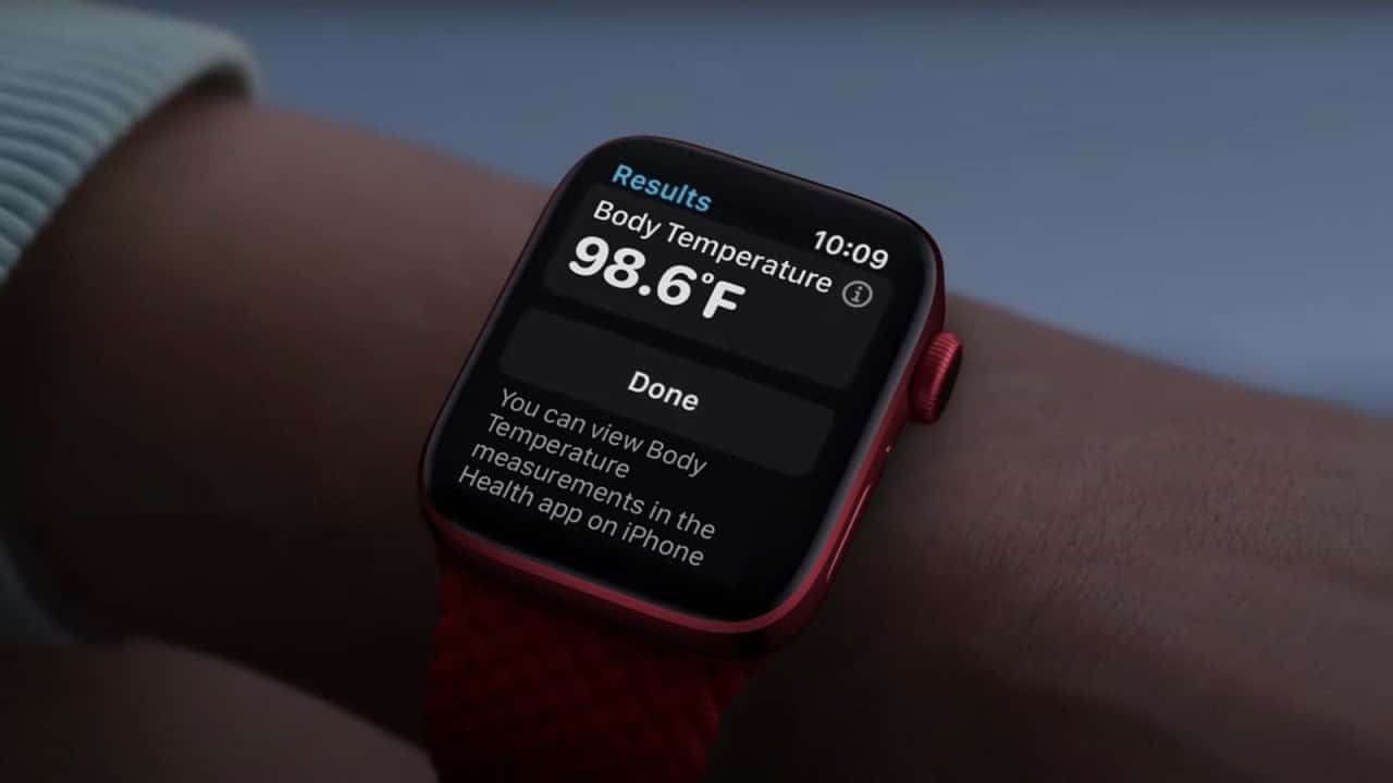 Apple brevetta un sensore per la temperatura per Apple Watch thumbnail