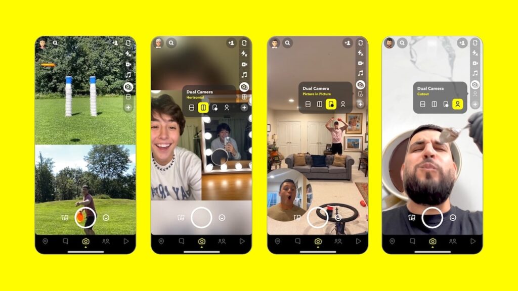 Dual Camera Snapchat