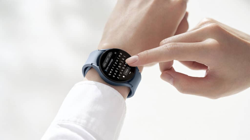 Galaxy Watch 5 rispondere ai messaggi