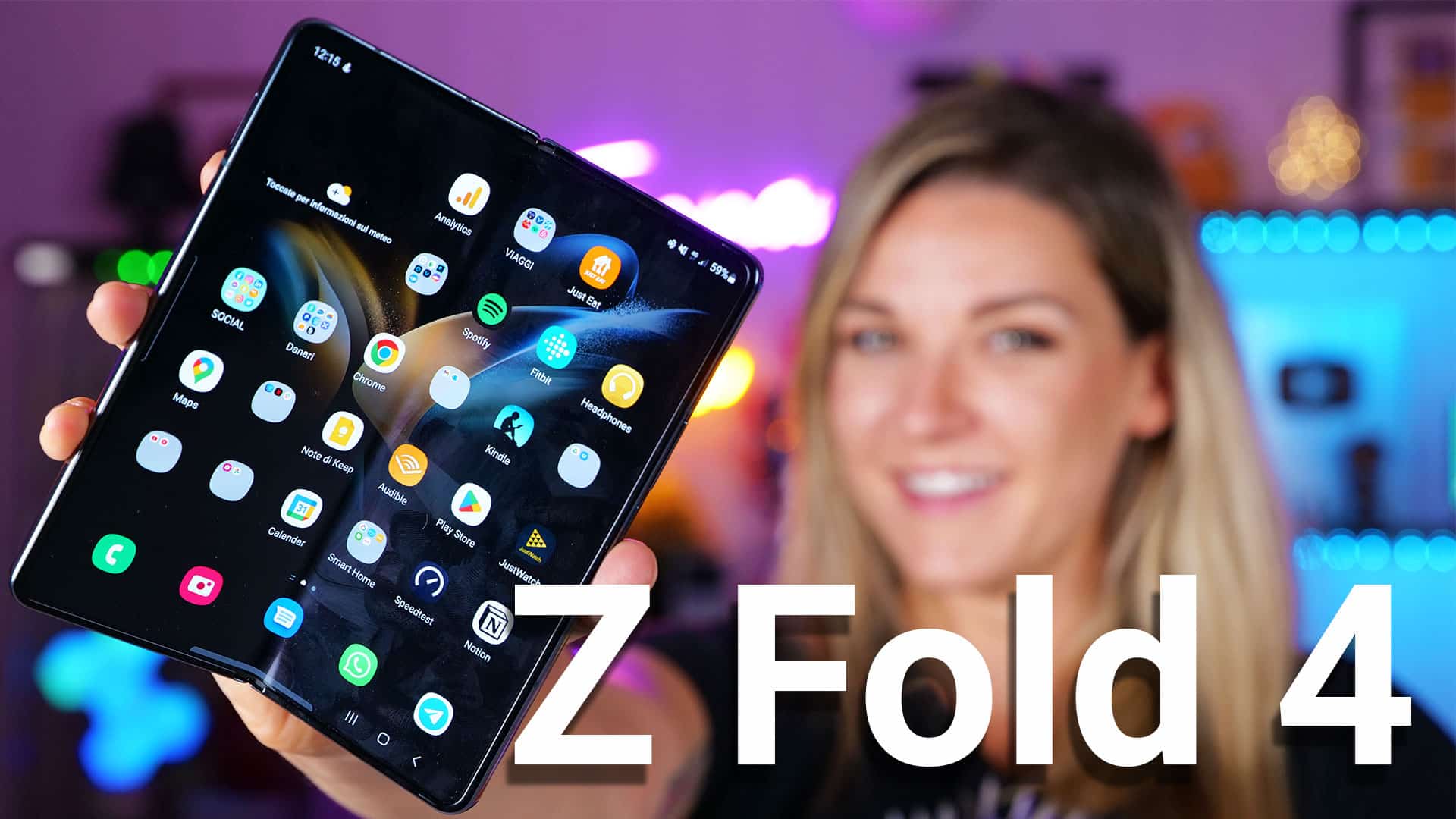 Recensione Samsung Galaxy Z Fold 4: uguale fuori, rinnovato dentro. thumbnail
