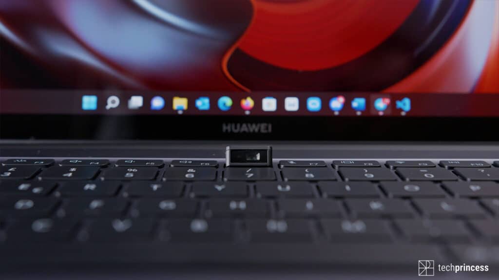 Huawei MateBook 16 recensione webcam