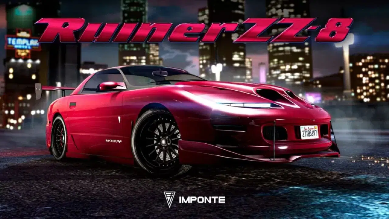 La muscle car Imponte Ruiner ZZ-8 è ora disponibile su GTA Online thumbnail