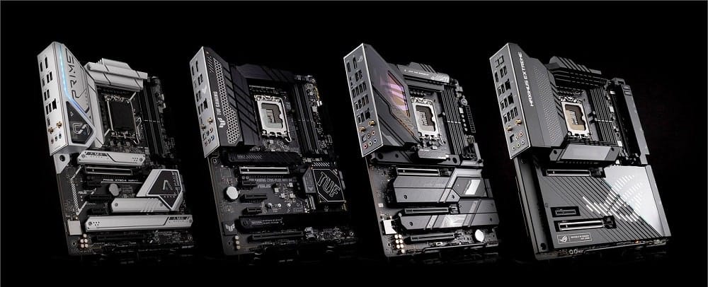Asus annuncia le schede madri serie Z790 min