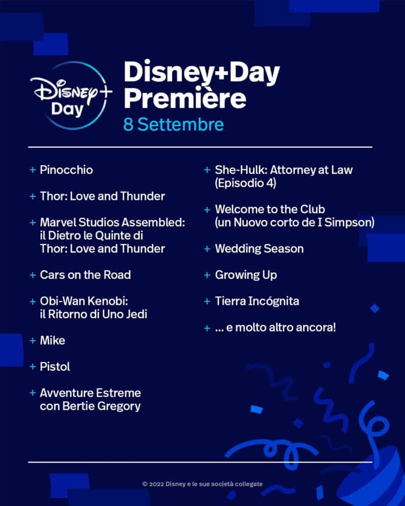 Disney Day 2022 8 settembre