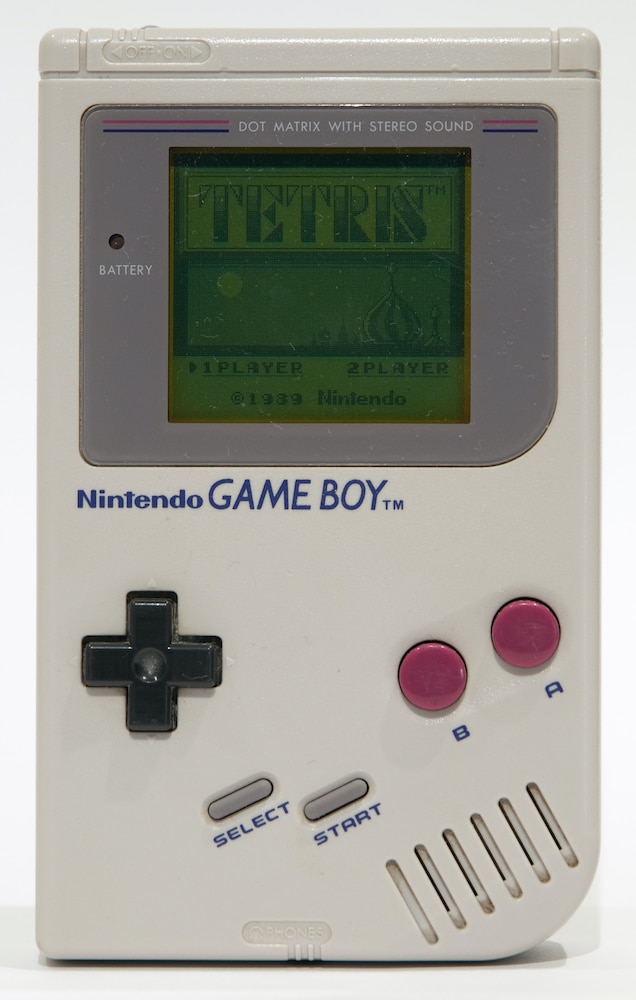 Tetris on Game Boy