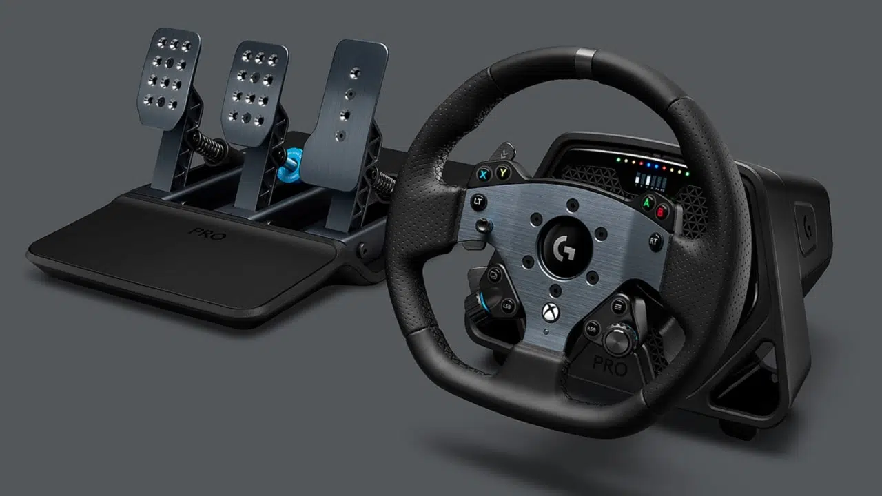 Logitech G annuncia il volante Pro Racing Wheel e la pedaliera Pro Racing Pedals thumbnail