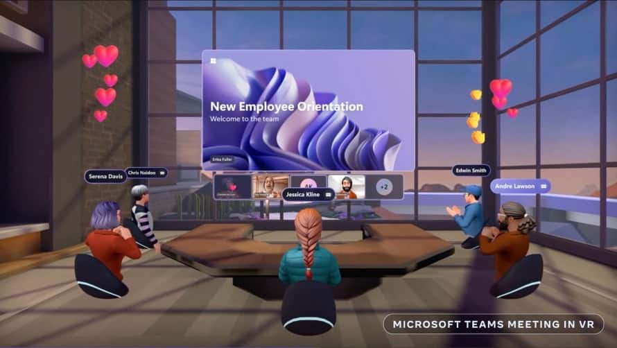 04 Meta Microsoft Teams in VR min