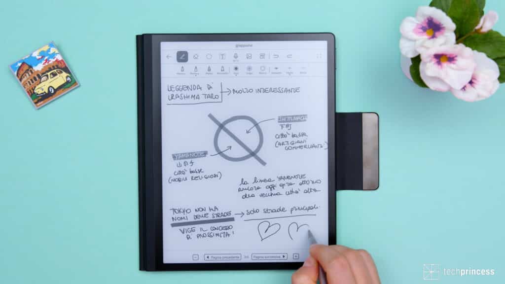 Huawei MatePad Paper recensione scrittura