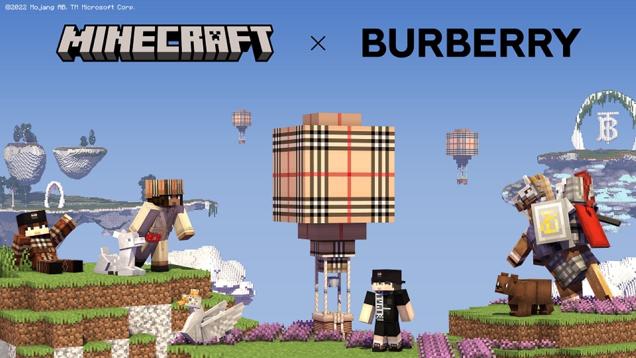 Minecraft e Burberry: insieme per un DLC gratuito e una capsule collection thumbnail