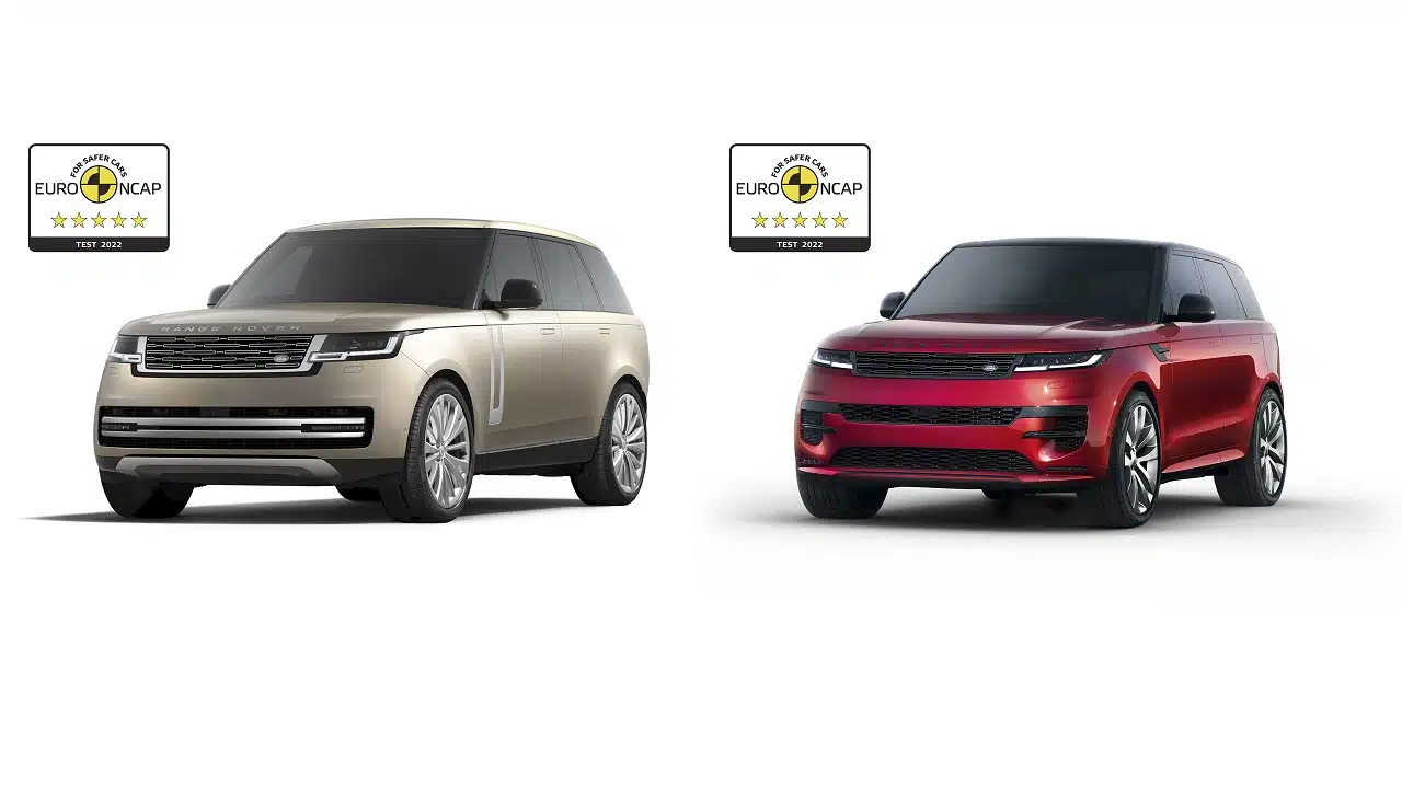 Land Rover: Range Rover e Range Rover Sport si aggiudicano le cinque stelle Euro NCAP thumbnail