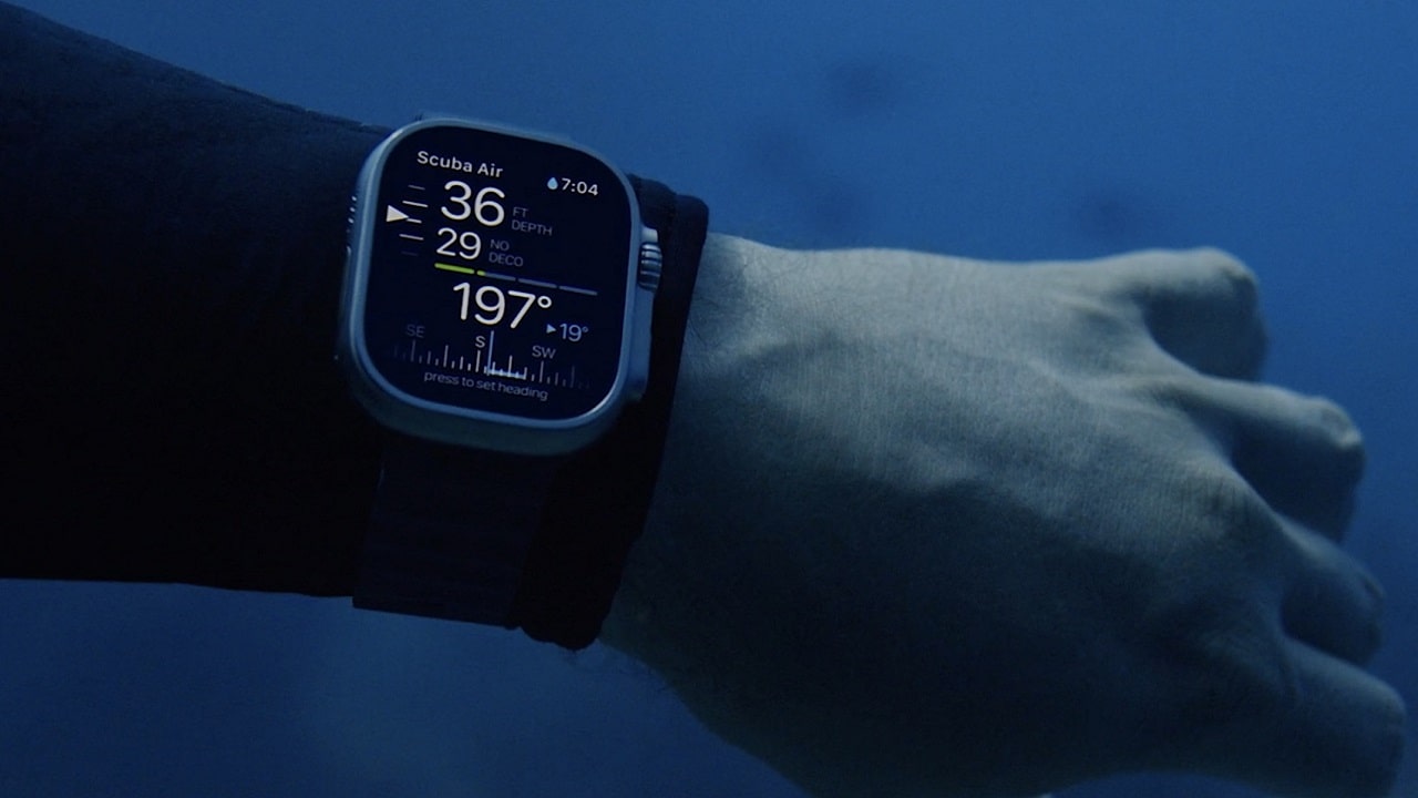 L'app Oceanic+ arriva su Apple Watch Ultra thumbnail