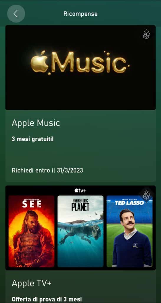 Xbox Game Pass Apple Music Apple TV