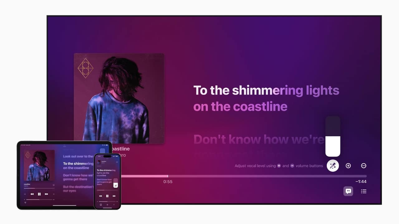 Apple Music Sing, la nuova funzionalità che rende perfette le serate karaoke thumbnail